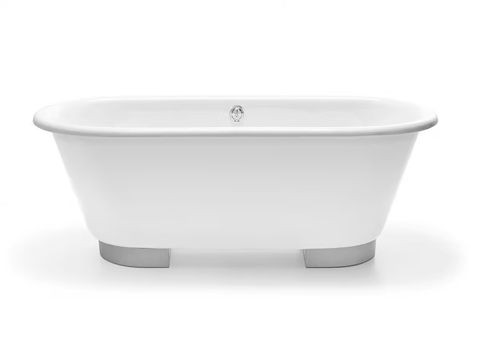 COLLINS - Freestanding oval cast iron bathtub _ Gaia Mobili